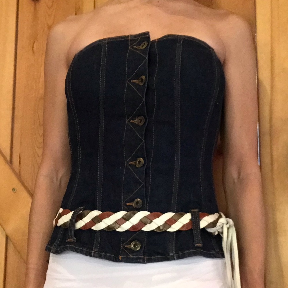 D & G Bustier Corset Top XS